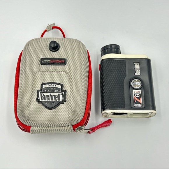 Bushnell Tour V6 Jolt Vivid Golf Laser Rangefinder w/ Case - Picture 1 of 9